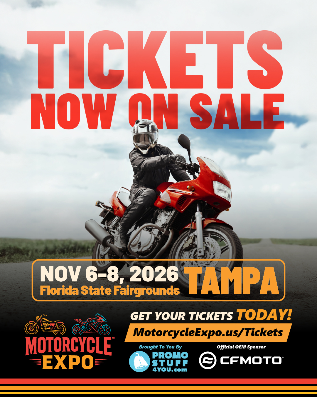 Motorcycle Expo Tampa flyer